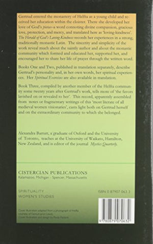 The Herald of God's LovingKindness Book 3 (Volume 63) (Cisterican Fathers Series),Used