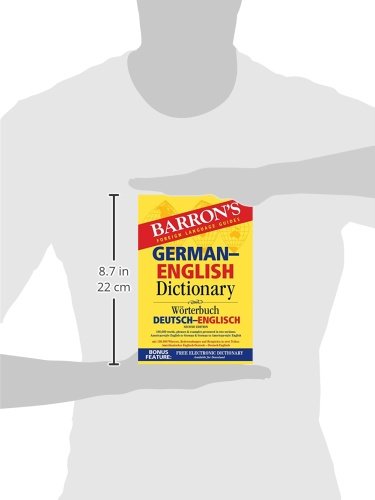 GermanEnglish Dictionary (Barron's Bilingual Dictionaries),Used