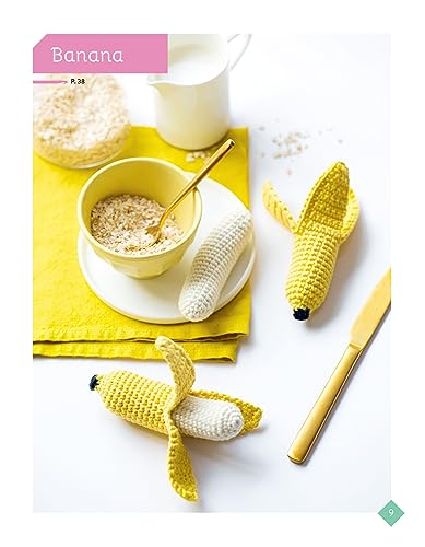 Adorable Fruits & Vegetables To Crochet: Delicious Decorations For Your Table (Dover Crafts: Crochet)