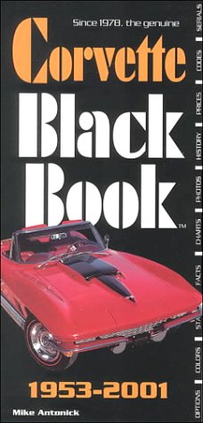 Corvette Black Book : 19532001,Used