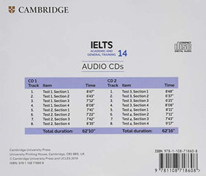 IELTS 14 Audio CDs: Authentic Practice Tests (IELTS Practice Tests),Used