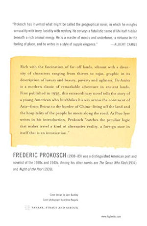 The Asiatics: A Novel (Fsg Classics),Used