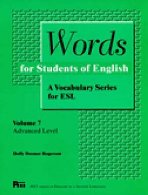 Words for Students of English : A Vocabulary Series for ESL, Vol. 7 (Pitt Series in English As a Second Language) (Volume 7),Used