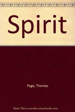 The Spirit  1St Edition/1St Printing,Used