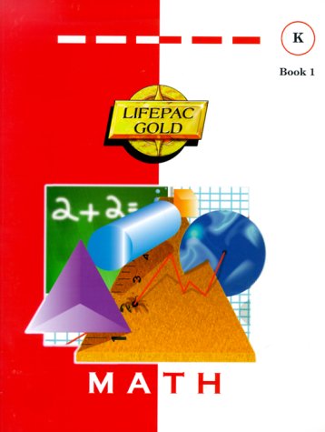 Kindergarten Lifepac Mathematics Student Book 1,Used