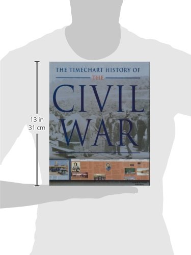 The Timechart History Of The Civil War (Timechart Series)-used