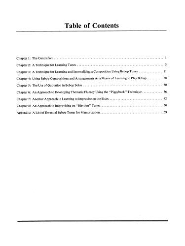 How to Play Bebop, Vol 3,New