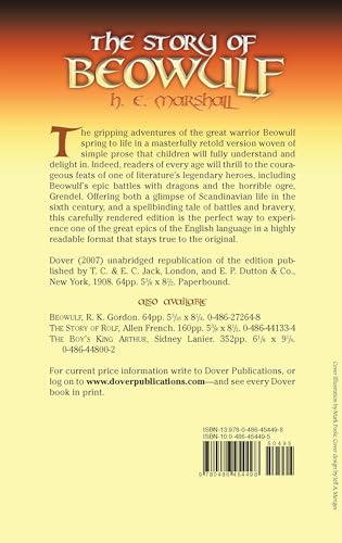 The Story of Beowulf (Dover Children's Classics),Used