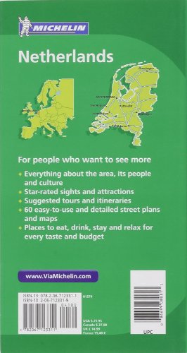 Michelin the Green Guide Netherlands (Michelin Green Guides),Used