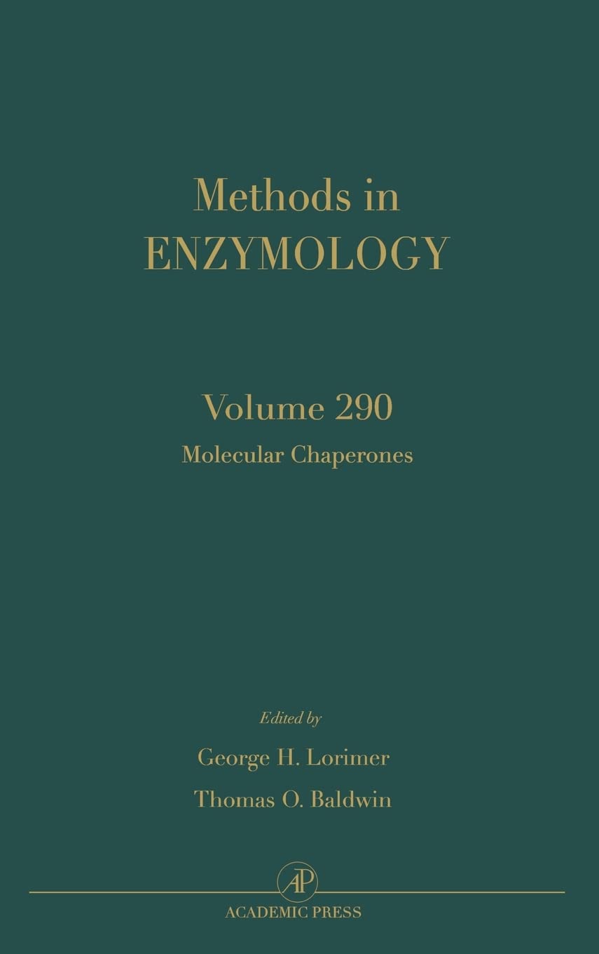 Molecular Chaperones (Volume 290) (Methods In Enzymology, Volume 290)