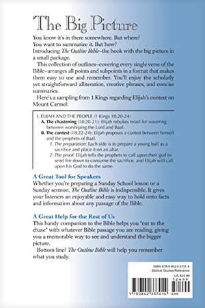 The Outline Bible,Used