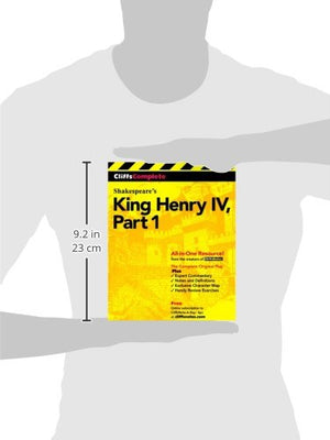 CliffsComplete King Henry IV, Part 1,Used