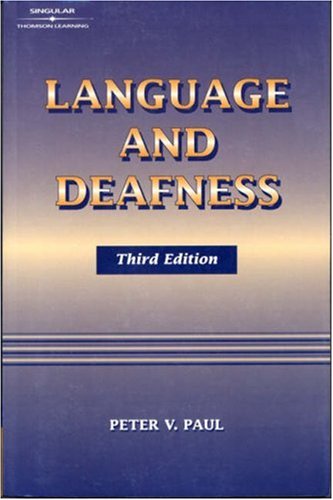 Language And Deafness,Used