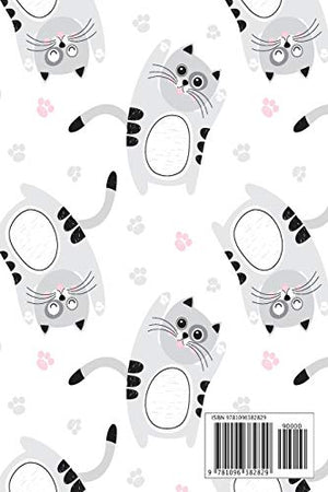 Address Book: For Contacts, Addresses, Phone, Email, Note,Emergency Contacts,Alphabetical Index With Cute Gray Cats Pattern,Used