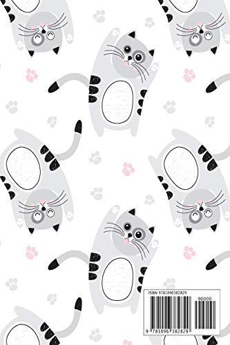 Address Book: For Contacts, Addresses, Phone, Email, Note,Emergency Contacts,Alphabetical Index With Cute Gray Cats Pattern,Used