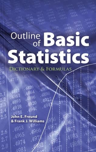 Outline of Basic Statistics: Dictionary and Formulas (Dover Books on Mathematics),Used