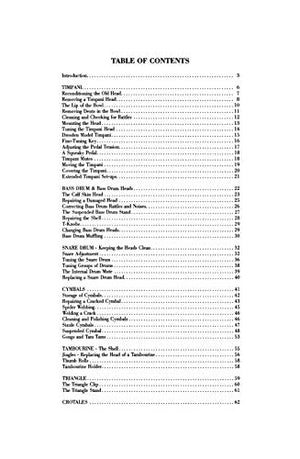 Percussion Repair and Maintenance: A Performer's Technical Manual,Used