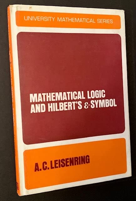 Mathematical Logic and Hilbert's Esymbol,Used