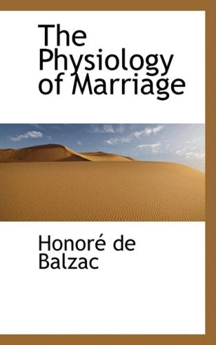 The Physiology of Marriage,Used