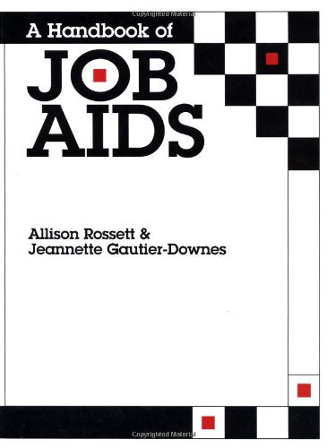 A Handbook of Job Aids,Used