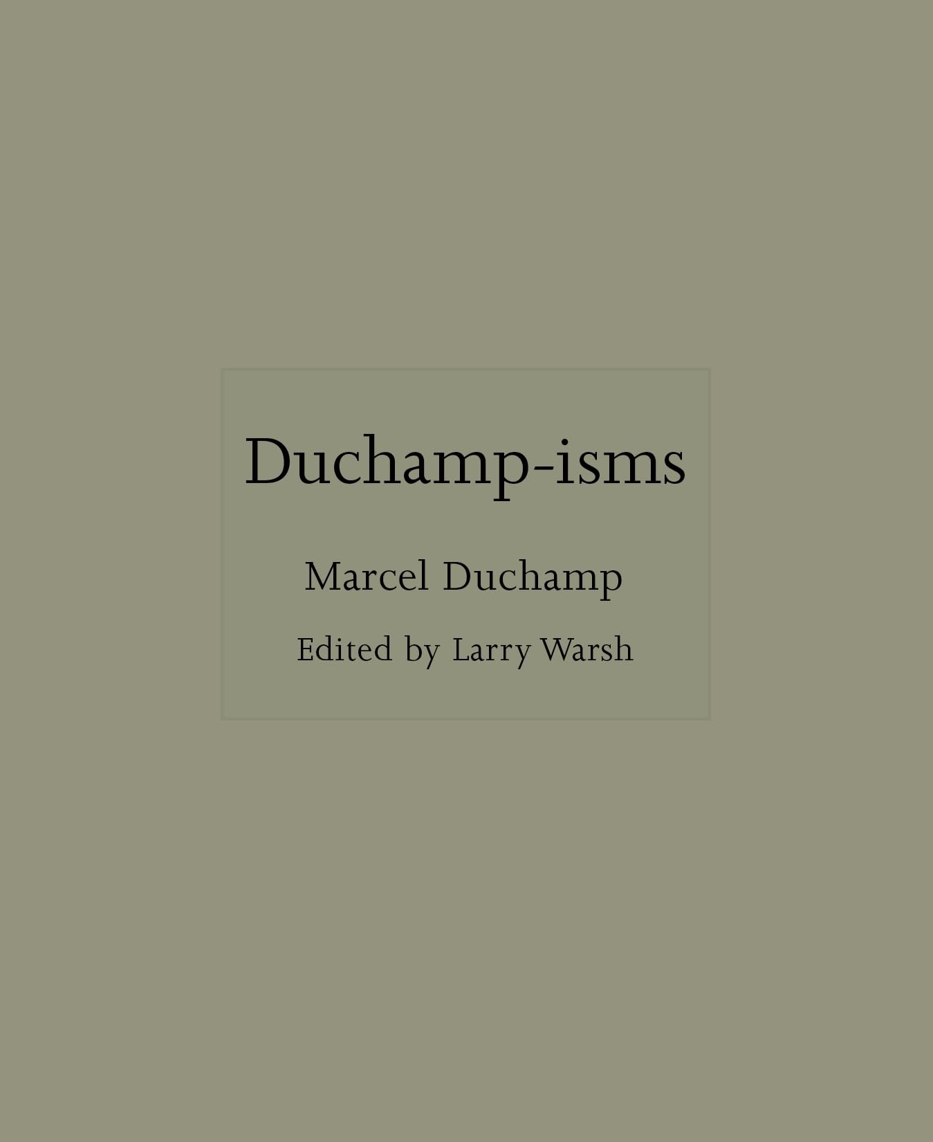 DuchampIsms