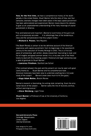 The Death Penalty: An American History,Used