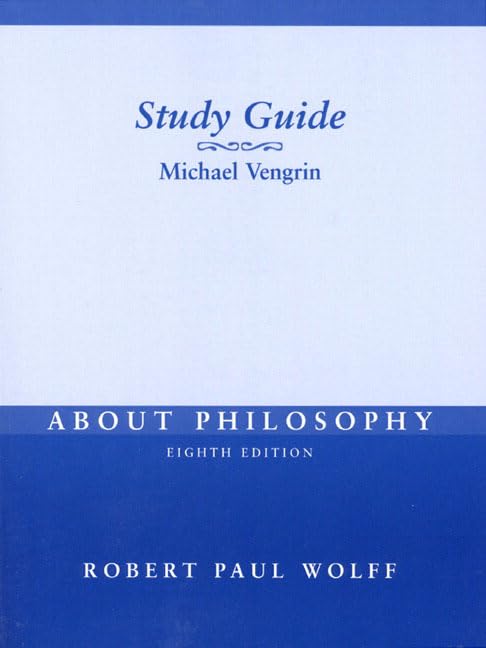About Philosophy: Study Guide,Used