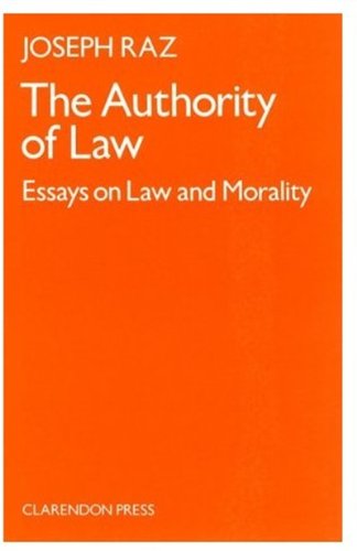 The Authority Of Law,New