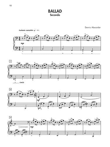 Just For Two, Bk 2: A Collection Of 8 Piano Duets In A Variety Of Styles And Moods Specially Written To Inspire, Motivate, And E
