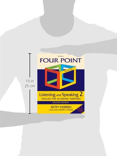 Four Point Listening and Speaking 2, Second Edition (with 2 Audio CDs): English for Academic Purposes,Used