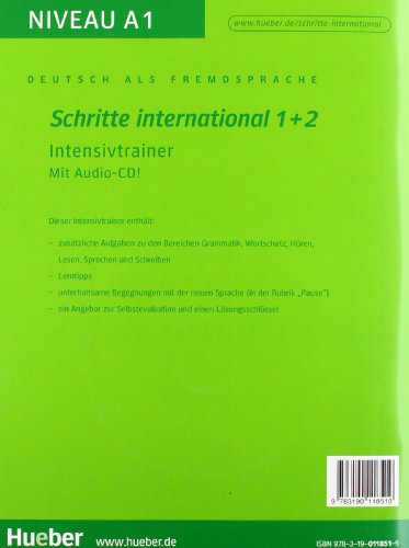 Schritte International: Intensivtrainer Mit AudioCD 1 & 2 (German Edition),Used