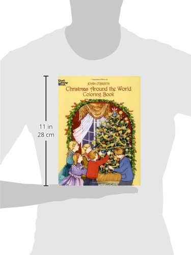 Christmas Around the World Coloring Book (Dover Christmas Coloring Books),Used