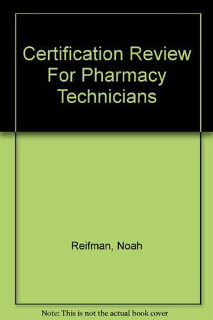 Certification Review For Pharmacy Technicians,Used
