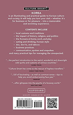 Korea  Culture Smart!: The Essential Guide to Customs & Culture,Used