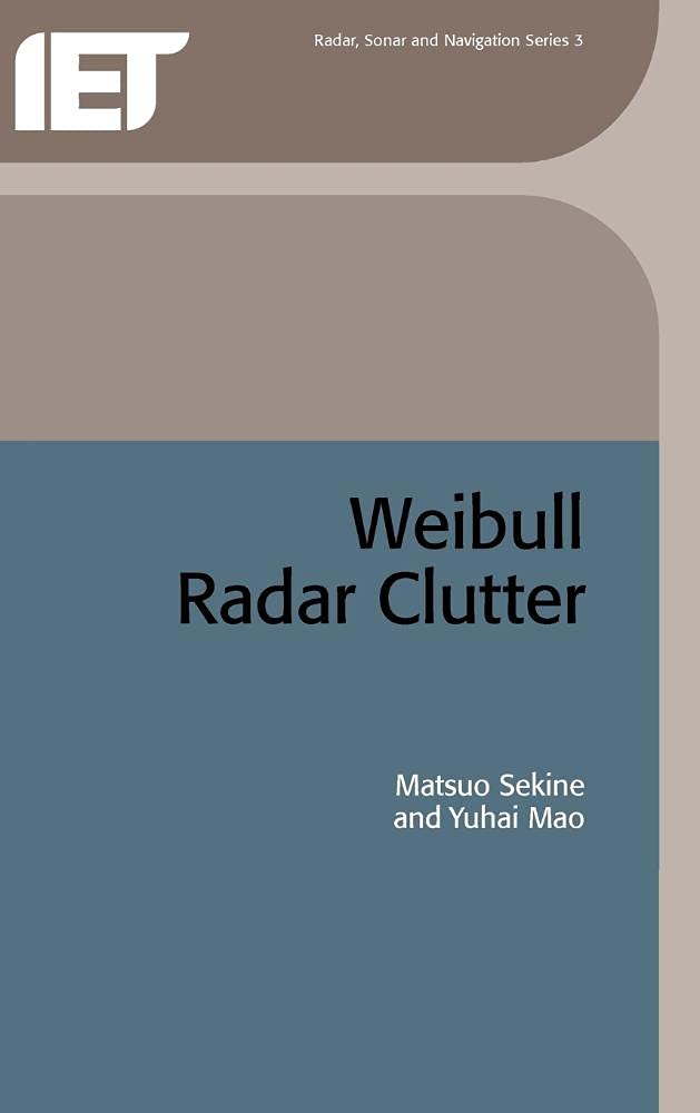 Weibull Radar Clutter (Radar, Sonar and Navigation),Used