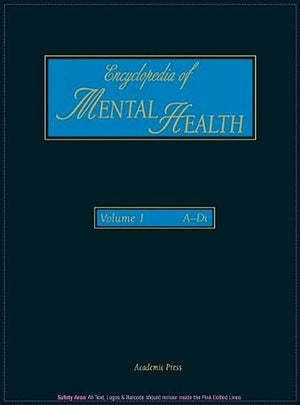 Encyclopedia of Mental Health, Vol. 1: ADi,Used