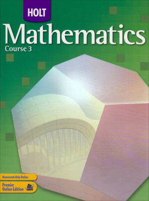 Mathematics Course 3,New