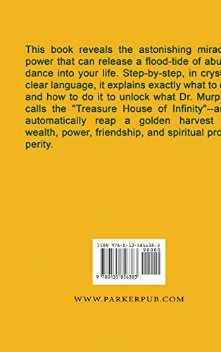 Miracle Power For Infinite Riches,Used