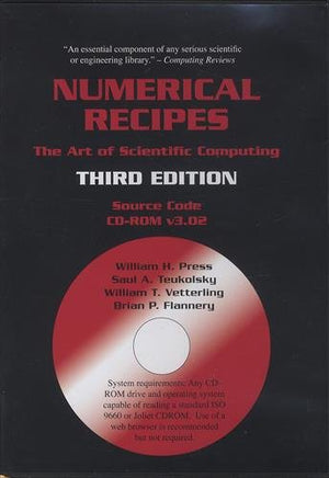 Numerical Recipes Source Code CDROM 3rd Edition: The Art of Scientific Computing