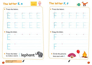 Upper Case Letters: WipeClean Activity Book (Collins Easy Learning Preschool),Used