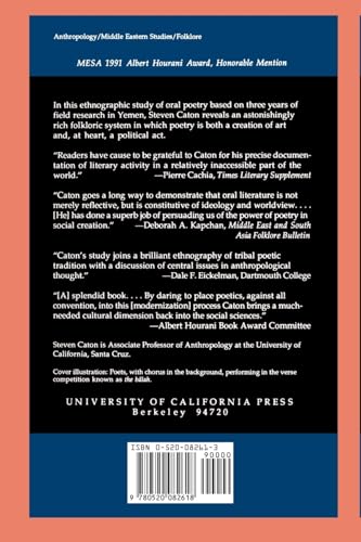Peaks Of Yemen I Summon: Poetry As Cultural Practice In A North Yemeni Tribe,New