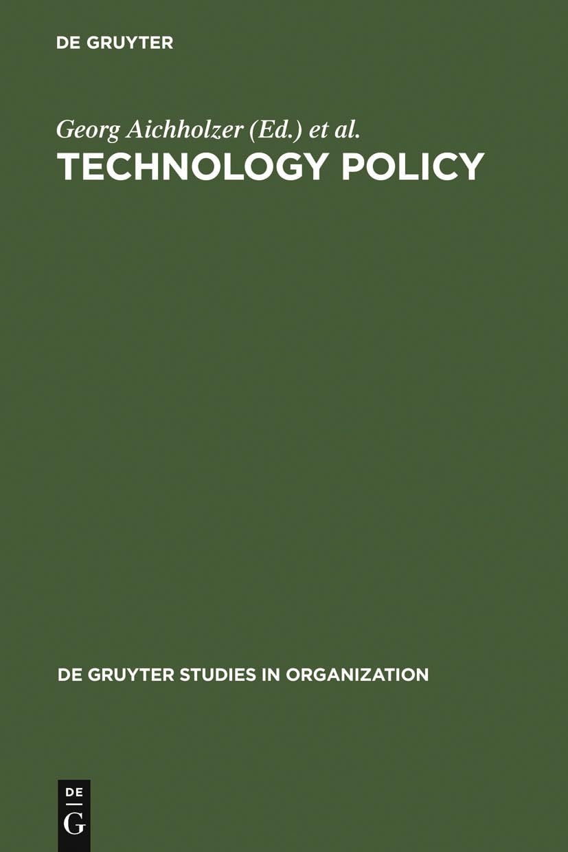 Technology Policy: Towards An Integration Of Social And Ecological Concerns,Used