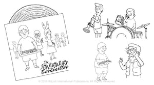 The Official Bob'S Burgers Coloring Book,Used