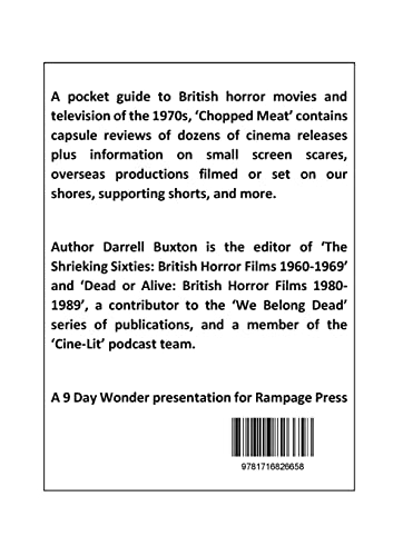 Chopped Meat: British Horror of the 1970s,Used