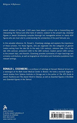 Essential Figures in Jewish Scholarship,Used