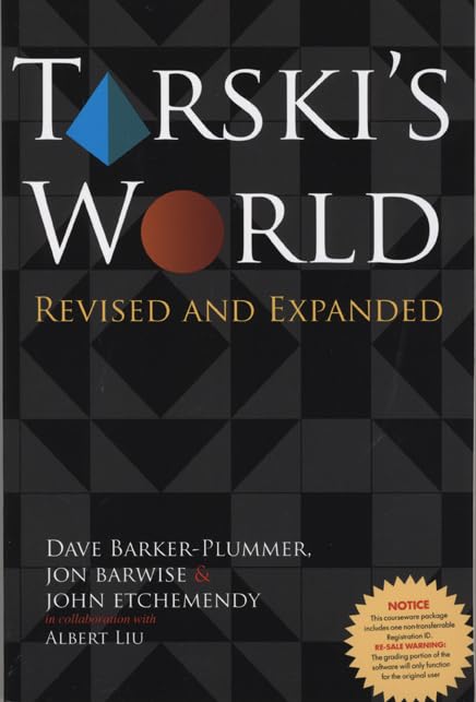 Tarski's World: Revised and Expanded (Volume 169) (Lecture Notes),Used
