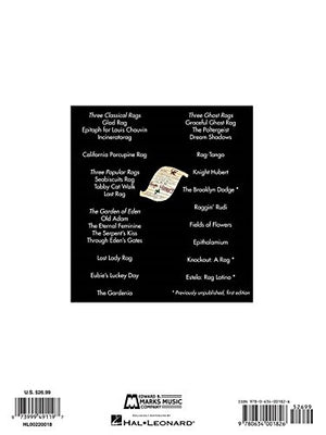 William Bolcom  Complete Rags for Piano: Revised Edition,Used