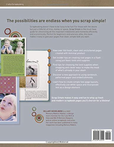 Scrap Simple: Using Minimal Design to Create Beautiful Scrapbook Pages,Used