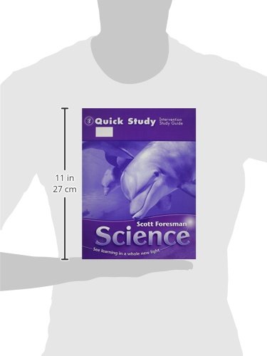Scott Foresman Science 2006 Quick Study Grade 3,Used