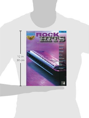 Rock Hits  Harmonica Play Along Volume 2 Book/CD (Diatonic Harmonica) (HalLeonard Harmonica Playalong),Used